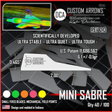 DCA Super Sabre Mini 2.00" Vanes - 40pk