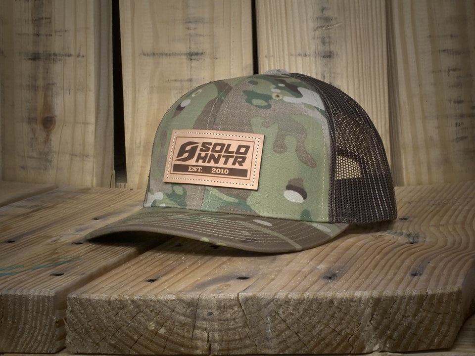 SOLO HNTR Multicam Leather Patch – Huntnhouse LLC