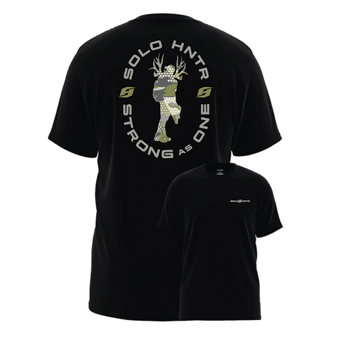 SOLO HNTR - Tactical Logo T (SS-Black)