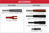 VICTORY - VAP TKO Elite Fletched (2" Blazer) 1/2 doz.