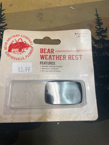 Bear weather rest flipper