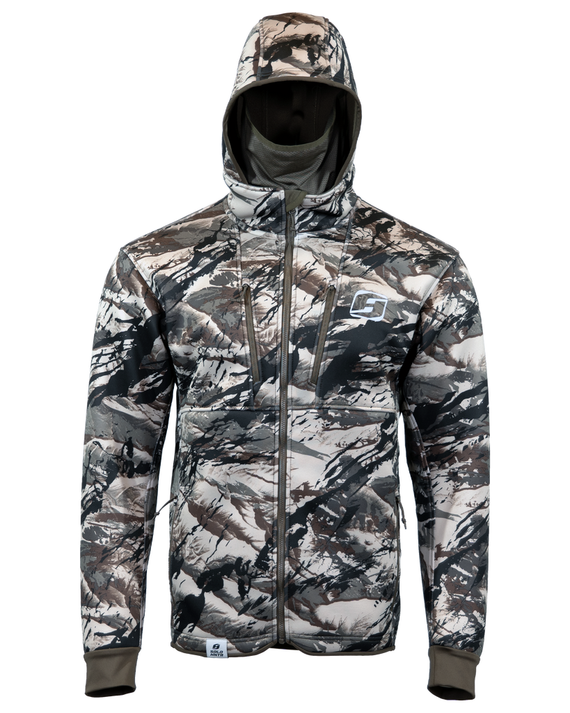 Hooded Rook Rook Power Fleece Soft Shell Hooded Jacket – Huntnhouse LLC