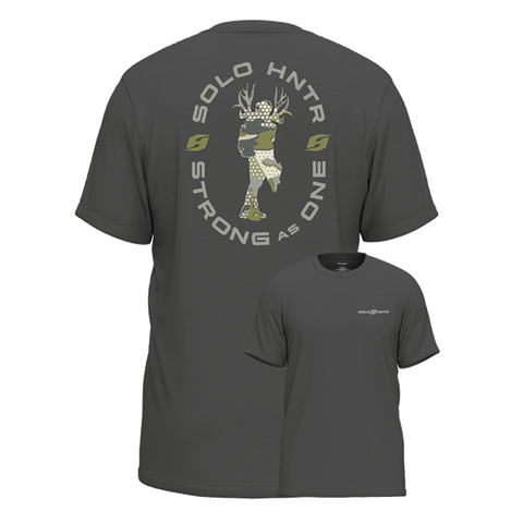SOLO HNTR - Tactical Logo T (SS-Grey)