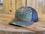 SOLO HNTR - Stacked Coyote Multicam Hat