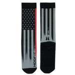 HOOFIT - Thin Red Line Bamboo Sock