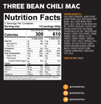PEAK REFUEL - Three Bean Chili Mac Meal
