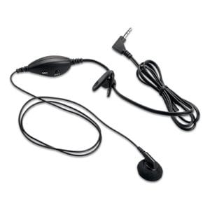 GARMIN - Ear Receiver with Push-to-talk Microphone