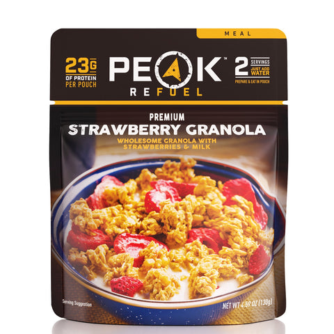 PEAK REFUEL - Strawberry Granola Meal